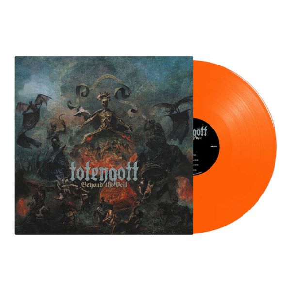 Totengott "TOTENGOTT - Beyond the Veil / Orange Vinyl LP" 12"