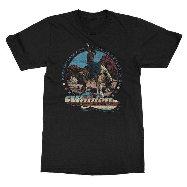 Waylon Jennings "Cowboy" T-Shirt