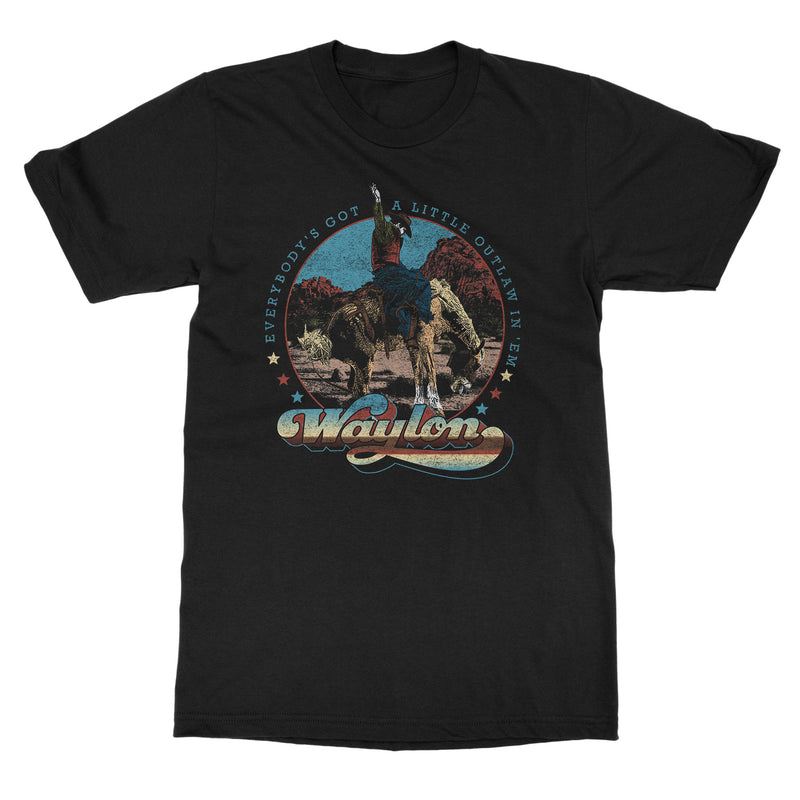 Waylon Jennings "Cowboy" T-Shirt