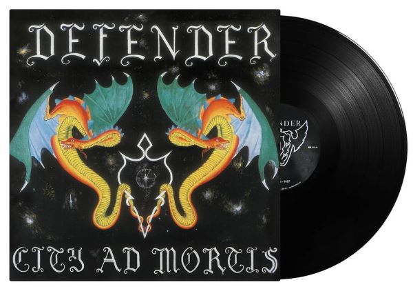 Defender "DEFENDER - City Ad Mortis / Black Vinyl LP" 12"