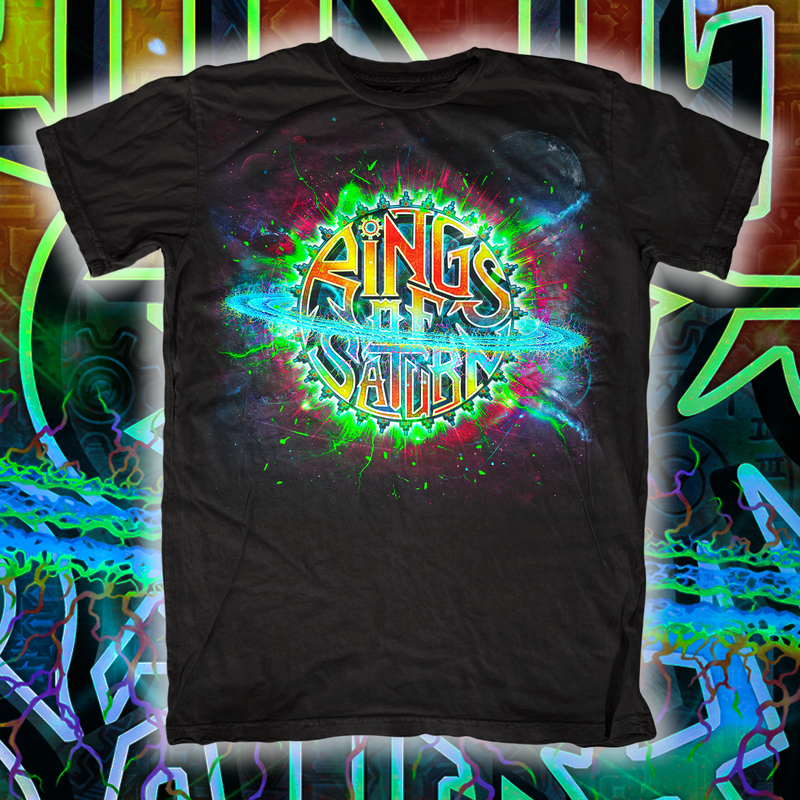 Rings of Saturn "ROS Color Logo" T-Shirt