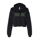 Ingested "Logo Cropped Hoodie" Girls Pullover Hoodie