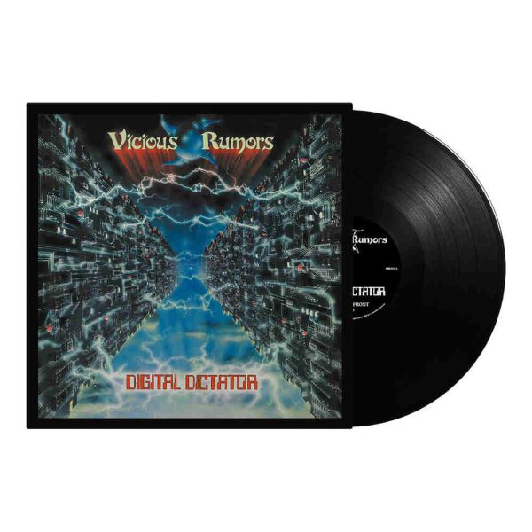 Vicious Rumors "VICIOUS RUMORS - Digital Dictator / Black Vinyl LP" 12"