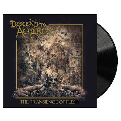 Descend To Acheron "DESCEND TO ACHERON - The Transience Of Flesh / Black Vinyl 1LP" 12"