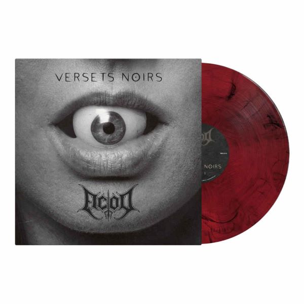 Acod "ACOD - Versets Noirs / Red Black Marbled Vinyl LP" 12"