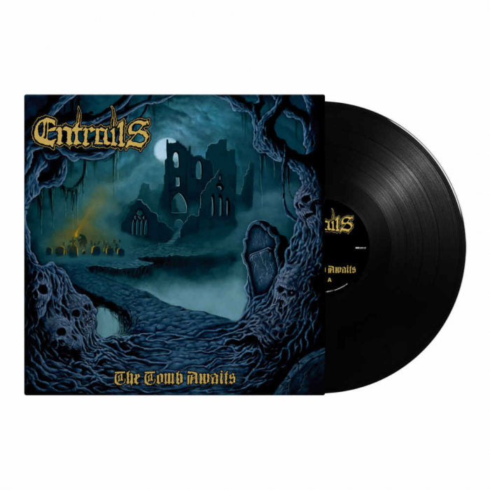 Entrails "ENTRAILS - The Tomb Awaits / Black Vinyl LP" 12"