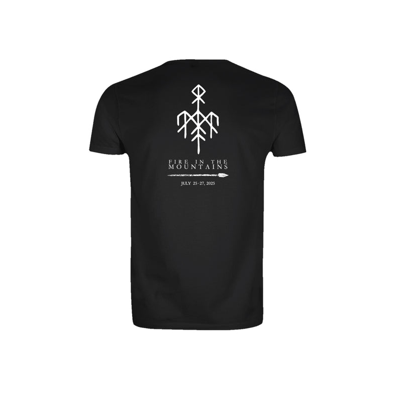 Wardruna "Fire in the Mountains Limited Festival Shirt" Limited Edition T-Shirt