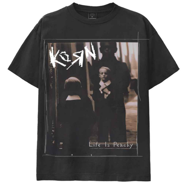 美品 Korn Life Is Peachy Tシャツ Giant製 XL Korn 