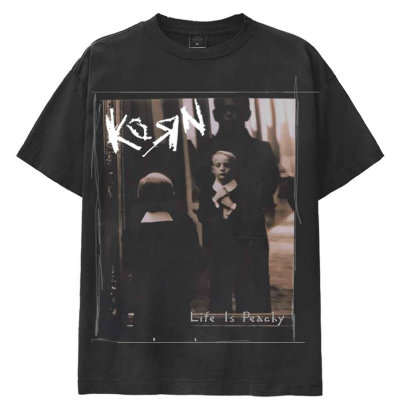 90's KORN LIFE IS PEACHY ツアー バンド Tシャツ Korn 