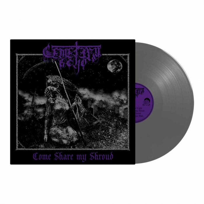 Cemetery Echo "CEMETERY ECHO - Come Share My Shroud / Limited Edition Silver Vinyl LP" 12"