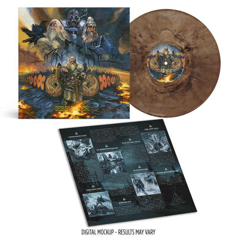Månegarm "Edsvuren (Marbled Black Smoke Vinyl)" 12"