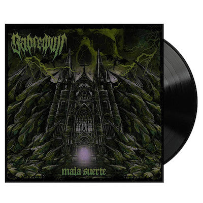 Sabrewulf "SABREWULF - Mala Suerte / Black Vinyl LP" 12"