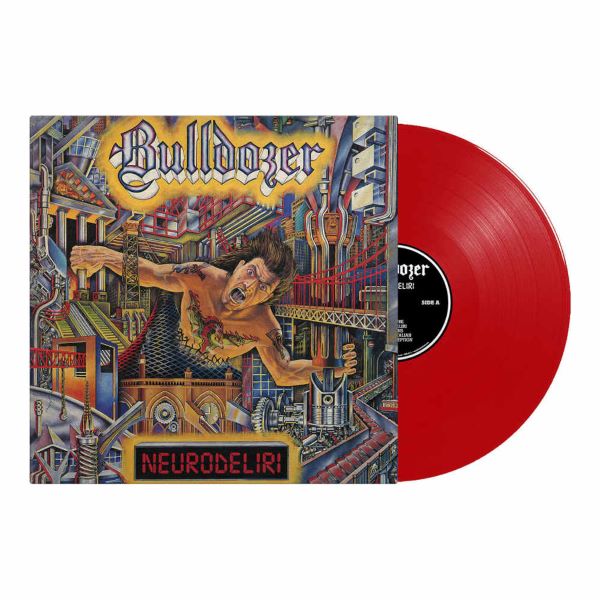 Bulldozer "BULLDOZER - Neurodeliri / Red Vinyl LP" 12"