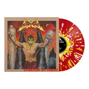 E-X-E "E-X-E - Stricken by Might / Transparent Red Yellow White Splatter Vinyl LP" 12"