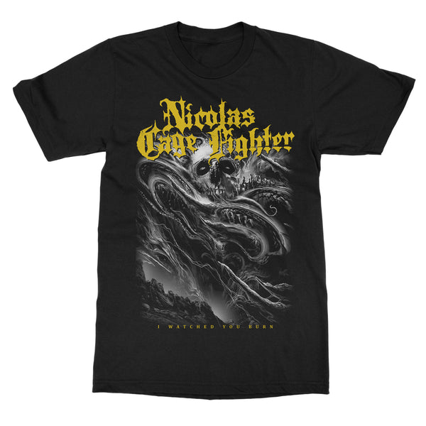 Nicolas Cage Fighter "I Watched You Burn (BW)" T-Shirt