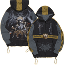 Signs of the Swarm "'To Rid Myself of Truth' All-Over Custom" Windbreaker