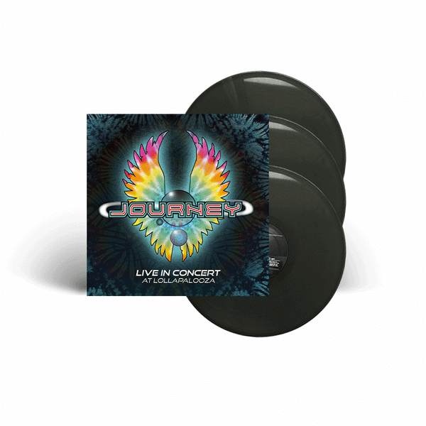 Journey "Live in Concert at Lollapalooza" Black 3x12"