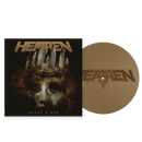 Heathen "Never A God (Gold Vinyl)  - 2 Track Maxi Single" 12"