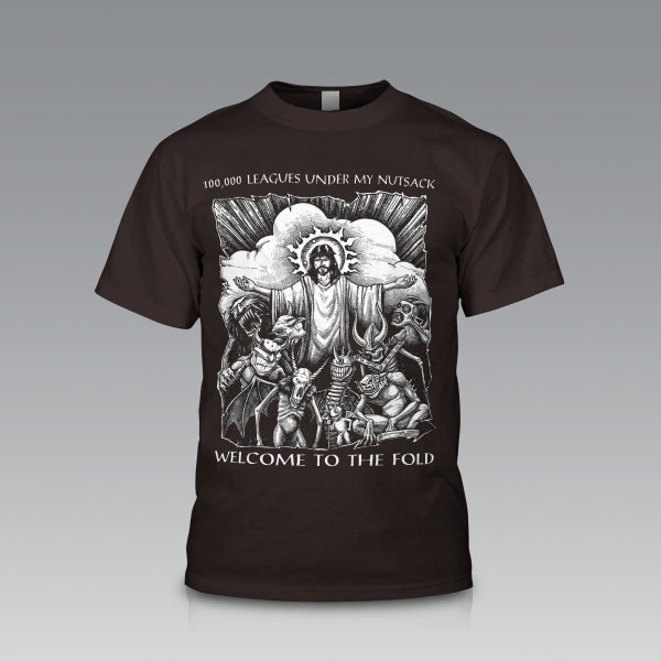 100,000 Leagues Under My Nutsack "The Fold" T-Shirt