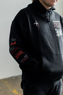 Justice For The Damned "Pain Is Power" Pullover Hoodie