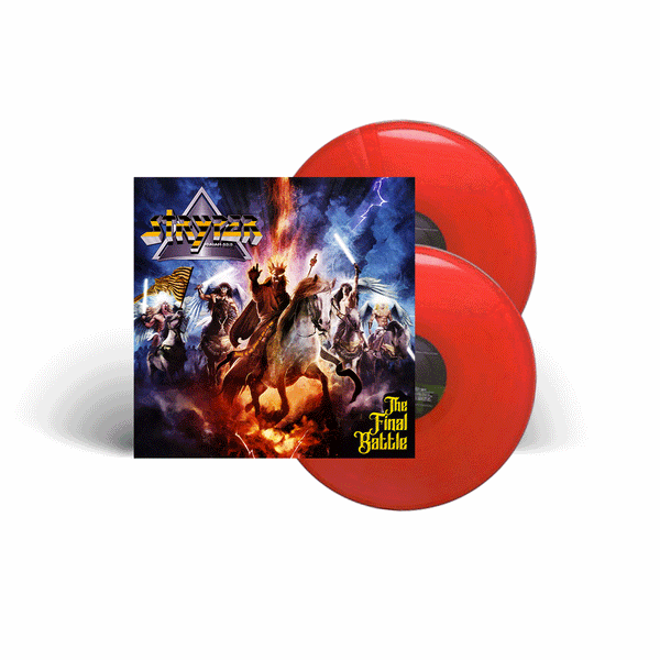 Stryper "The Final Battle" Red 2x12"