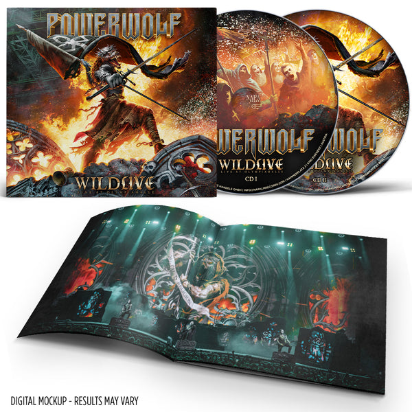 Powerwolf "Wildlive (Live at Olympiahalle)" 2xCD