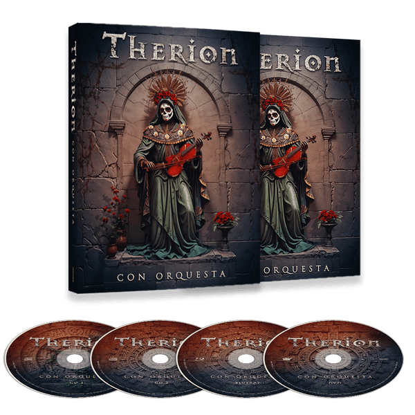 Therion "Con Orquesta (Live In Mexico)" Blu-ray/DVD/2xCD