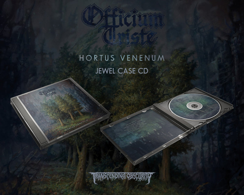 Officium Triste "Hortus Venenum Jewel Case" Hand-numbered Edition CD