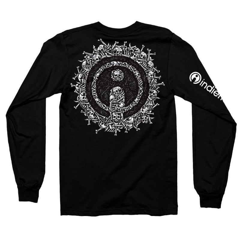 IndieMerchstore "Jimbo Phillips Skull Logo" Longsleeve