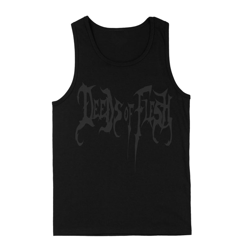 Deeds of Flesh "Black Logo" Tank Top