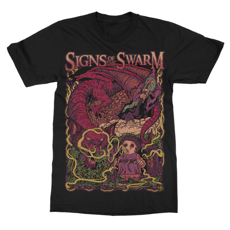 Signs of the Swarm "Party Under the Stonely Mountain" T-Shirt
