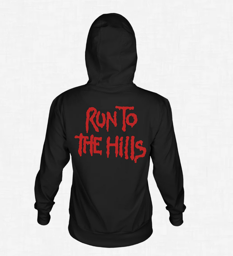 Iron Maiden "Run To The Hills" Pullover Hoodie