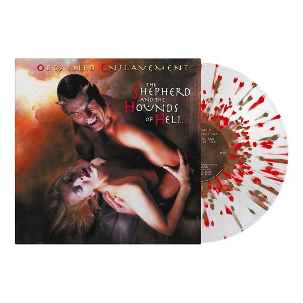 Obtained Enslavement "OBTAINED ENSLAVEMENT - The Shepherd and the Hounds of Hell / Limited Edition Clear Gold Red Splatter Vinyl LP" 12"