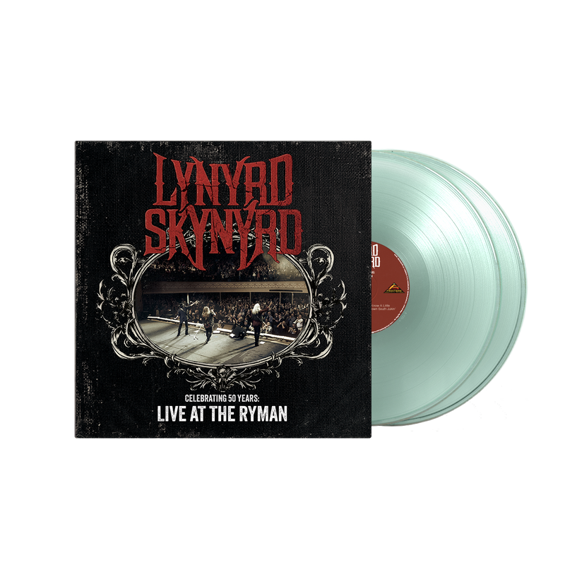 Lynyrd Skynyrd "Celebrating 50 Years - Live At The Ryman" Coke Bottle Clear 2x12"