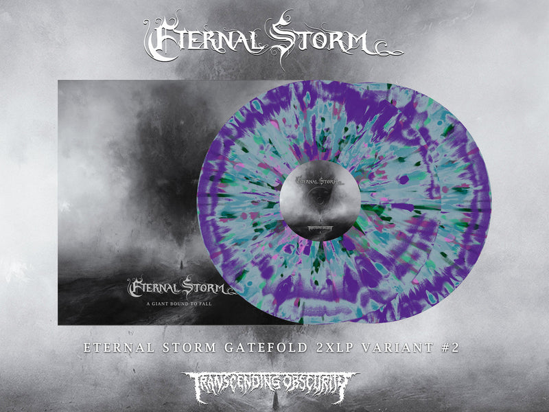 Eternal Storm "A Giant Bound to Fall" Hand-numbered Edition 2x12"