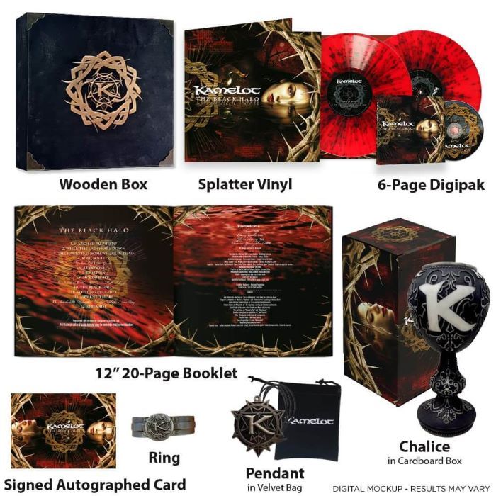 kamelot "The Black Halo (20th Anniversary Edition)" Boxset