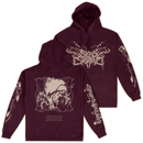 Signs of the Swarm ""Among the Low & Empty" Painting" Pullover Hoodie