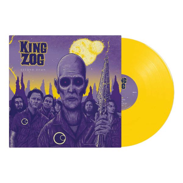 King Zog "KING ZOG - Second Dawn / Yellow Vinyl LP" 12"