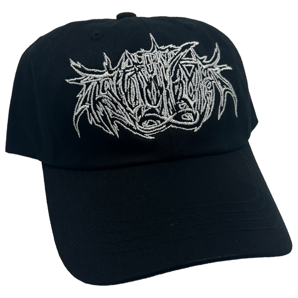 Ov Sulfur "Black Metal Logo Dad Hat" Dad Hat