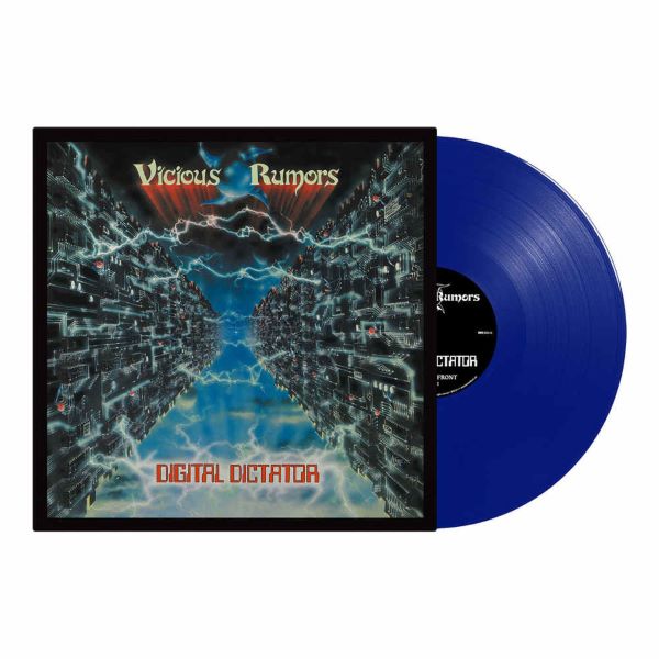 Vicious Rumors "VICIOUS RUMORS - Digital Dictator / Blue Vinyl LP" 12"