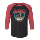 The Sword "8 Wolves Raglan" Baseball Tee