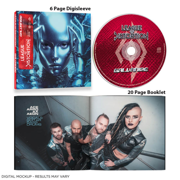 League of Distortion "Galvanize" Digisleeve CD