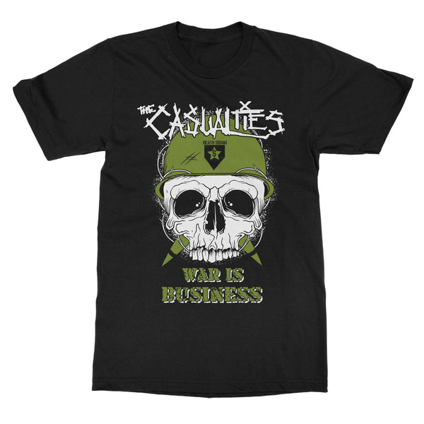 The Casualties "War Skull" T-Shirt