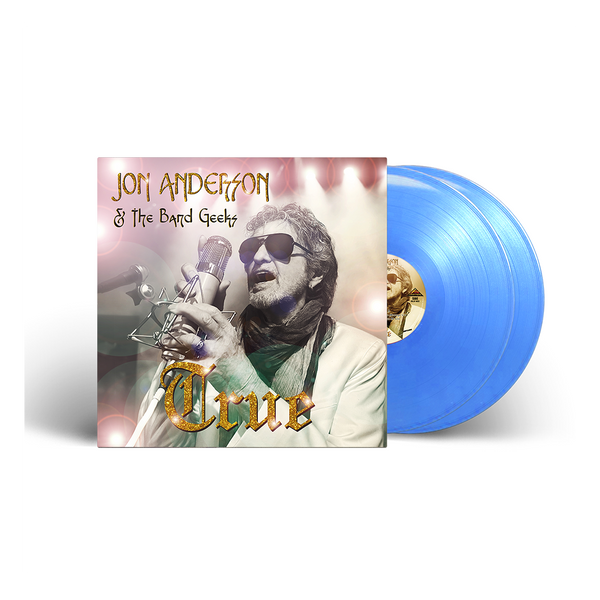 Jon Anderson & The Band Geeks "True" Transparent Blue 2x12"