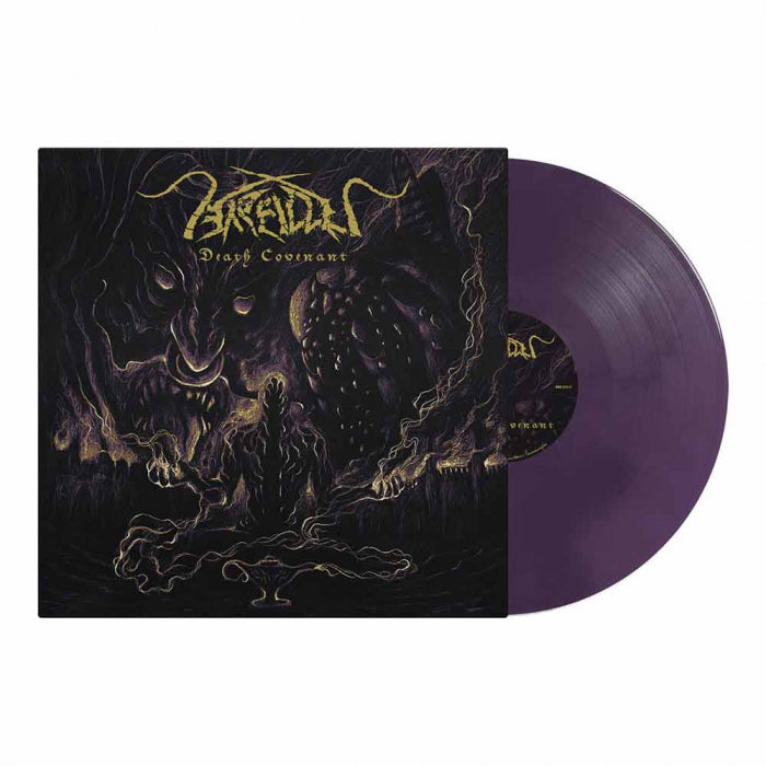 Arallu "ARALLU - Death Covenant / PURPLE BLACK MARBLE Vinyl LP" 12"