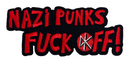 Dead Kennedys "Nazi Punks Fuck Off 2.0 " Patch