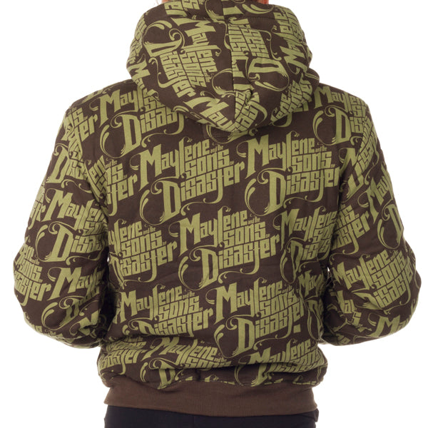 Maylene and the Sons of Disaster "All Over" Zip Hoodie