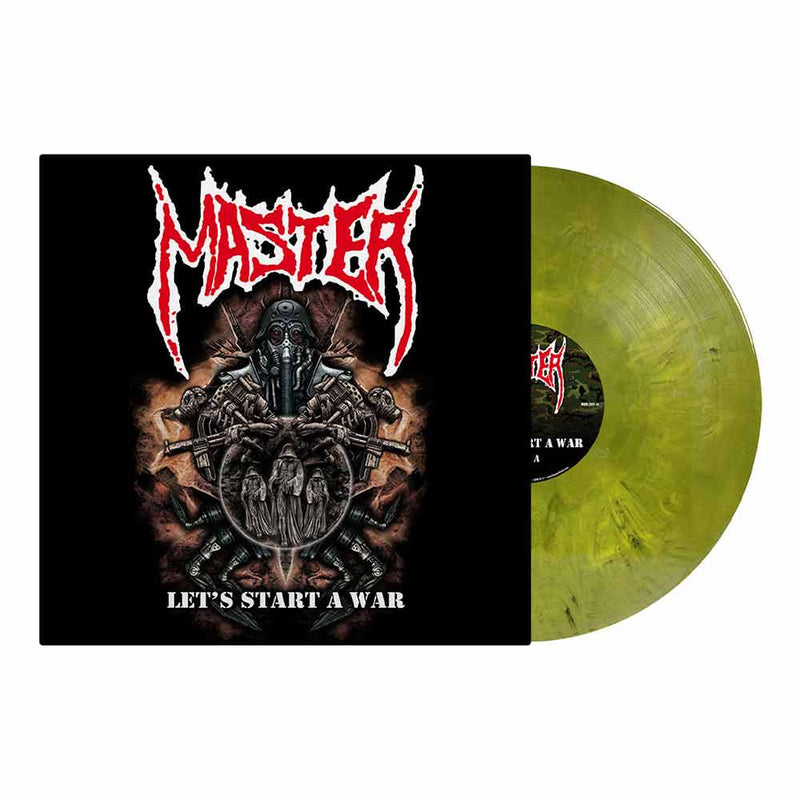 Master "MASTER - Let's Start A War / Green Yellow Marble Vinyl LP" 12"