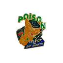 Poison "Vintage Wolf Open Up And Say Ahh... " Pins