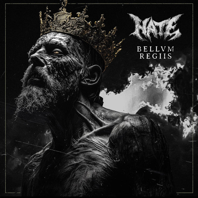 Hate "Bellum Regiis (Black w/ White Splatter Vinyl)" 12"